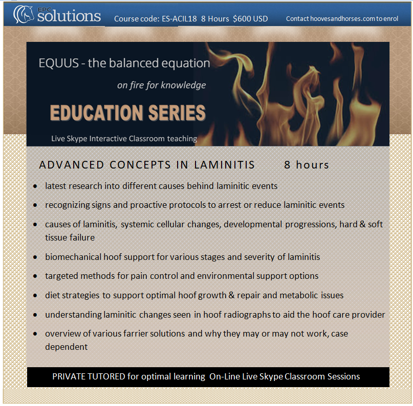 Advanced concepts Laminitis